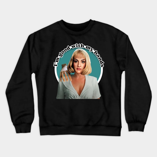 Addams Family Values - Debbie Crewneck Sweatshirt by Zbornak Designs